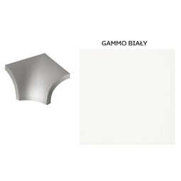Paradyż, Gamma / Gammo, PARADYŻ GAMMO BIAŁY KSZTAŁTKA F MAT 3X4 