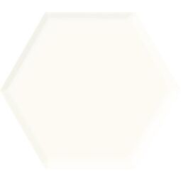 Paradyż (Classica), Ideal, PARADYŻ HEKSAGON WHITE UNIWERSALNY STRUKTURA 17.1X19.8 