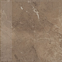 Paradyż (Classica), Track, PARADYŻ TRACK BROWN MAT STOPNICA PROSTA 30X30 