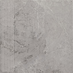 Paradyż (Classica), Track, PARADYŻ TRACK GRYS MAT STOPNICA PROSTA 30X30X0.78 