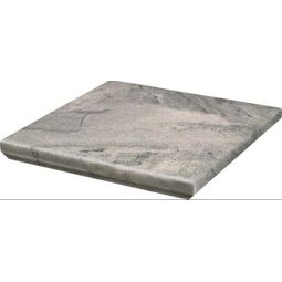 Paradyż, Mattone, PARADYŻ MATTONE PIETRA GRAFIT STOPNICA NAROŻNA KAPINOS 33X33X1.1 