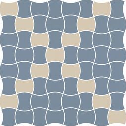Paradyż, Modernizm, PARADYŻ MODERNIZM BLUE MIX K.3.6X4.4 MOZAIKA 30.86X30.86 