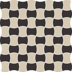 Paradyż, Modernizm, PARADYŻ MODERNIZM NERO C MIX K.3.6X4.4 MOZAIKA 30.86X30.86 