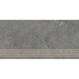 Paradyż (My Way), Authority, PARADYŻ AUTHORITY GRAPHITE MAT STOPNICA PROSTA NACINANA 29.8X59.8 