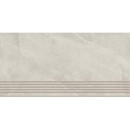 Paradyż (My Way), Ritual, PARADYŻ RITUAL LIGHT GREY MAT STOPNICA PROSTA NACINANA 29.8X59.8 