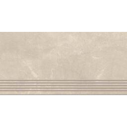 Paradyż (My Way), Ritual, PARADYŻ RITUAL TAUPE MAT STOPNICA PROSTA NACINANA 29.8X59.8 