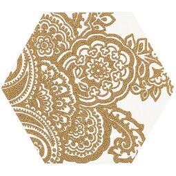 Paradyż (My Way), Shiny Lines, PARADYŻ SHINY LINES GOLD B HEKSAGON DEKOR 17.1X19.8 