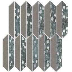 Paradyż (My Way), Unique Lady, PARADYŻ UNIQUE LADY GREEN MIX MAT MOZAIKA CIĘTA 27.4X29.8 