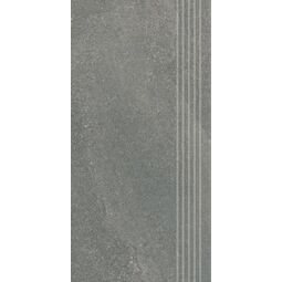 Paradyż, Natural Rocks, PARADYŻ NATURAL ROCKS BASALT STOPNICA MAT REKTYFIKOWANA 29.8X59.8 