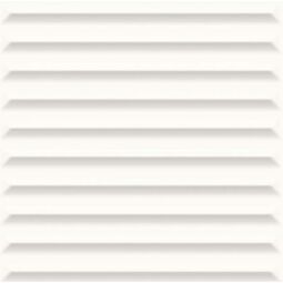 Paradyż, Neve Creative, PARADYŻ NEVE CREATIVE BIANCO MAT STRUKTURA A PŁYTKA ŚCIENNA 19.8X19.8 