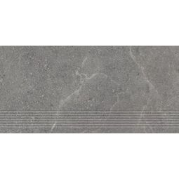 Paradyż, Archicross Concrete, PARADYŻ ARCHICROSS CONCRETE GREY STOPNICA PRASOWANA 29.8X59.8X0.8 