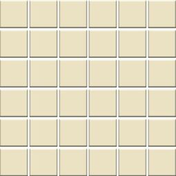 Paradyż, Gamma/Gammo Colours, PARADYŻ GAMMO COLOURS WANILIOWY MOZAIKA PRASOWANA MAT KOSTKA 4.8X4.8 MOZAIKA 29.8X29.8 