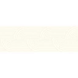 Paradyż, Puris, PARADYŻ PURIS WHITE DEKOR B ULTRAMAT PŁYTKA ŚCIENNA 29.8X89.8 