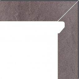 Paradyż, Taurus, PARADYŻ TAURUS GRYS COKÓŁ PRAWY 2-ELEM. NEW NOSE 8.1X30 