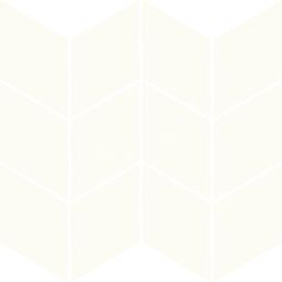 Paradyż, Uniwersalne Dekoracje, PARADYŻ BIANCO ROMB BRAID UNIWERSALNA MOZAIKA GRES 20.5X23.8 