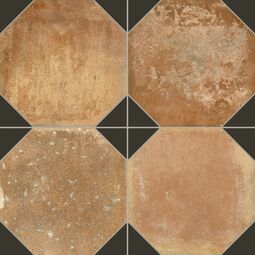 Peronda, Fs Nonna, PERONDA FS NONNA BLACK DECOR LT GRES 45.2X45.2 (41563) 