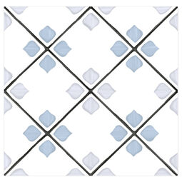 Peronda, Harmony Tanger, PERONDA TANGER SILVER RHOMB GRES 12.3X12.3 (31083) 