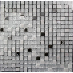 Picasa, Mozaiki Szklano-Kamienne, PICASA CASABLANCA K. 1.5X1.5 MOZAIKA SZKLANO-KAMIENNA 30X30 