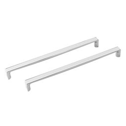 Besco, Akcesoria, BESCO OXA LONG WHITE UCHWYT DO WANNY CHROMOWANY (OXA-LW) 