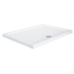 Besco, Alpina, BESCO ALPINA 120 SLIMLINE BRODZIK PROSTOKĄTNY 120X80X3 (BAA-128-P) 