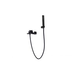 Besco, Aspira, BESCO ASPIRA CZARNY MATT BATERIA WANNOWA ŚCIENNA (BW-AS-CZ) 