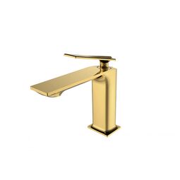 Besco, Aspira, BESCO ASPIRA II ZŁOTA BATERIA UMYWALKOWA 5.5X17.7 (BU-AII-ZL) 