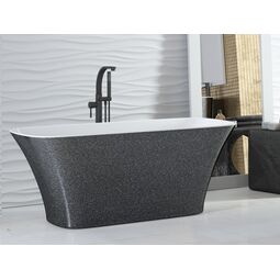 Besco, Assos, BESCO ASSOS GLAM 160 ZŁOTA WANNA WOLNOSTOJĄCA 160X70 (WMD-160-AZ) 