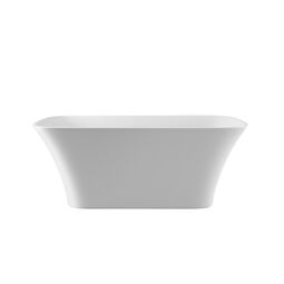 Besco, Assos, BESCO ASSOS S-LINE GLAM 160 SREBRNA WANNA WOLNOSTOJĄCA 160X70 (WMD-160-ALS) 
