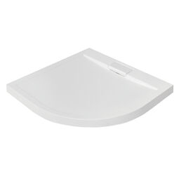 Besco, Axim, BESCO AXIM 90 ULTRASLIM BRODZIK PÓŁOKRĄGŁY 90X90X2.5 (BAX-90-NR) 