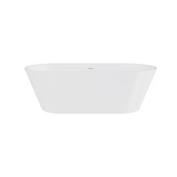 Besco, Deeva, BESCO DEEVA 170 WANNA WOLNOSTOJĄCA + MASKOWNICA OPŁYWU GUN METAL 170X80 (WWA-170-DGM) 