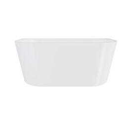 Besco, Vica New, BESCO VICA NEW 150 WANNA WOLNOSTOJĄCA BIAŁA 150X80 KLIK-KLAK GRAFITOWY CZYSZCZONY OD GÓRY (WAS-150VNGO) 