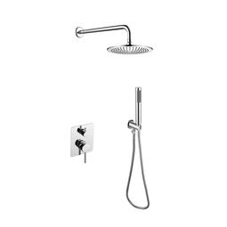 Besco, Decco, BESCO DECCO / ILLUSION I CHROM ZESTAW PRYSZNICOWY PODTYNKOWY (BP-DII-CH) 