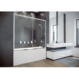 Besco, Duo Slide, BESCO DUO SLIDE II 170 KABINA NAWANNOWA SZKŁO PRZEJRZYSTE 170X150 (DDS-II-170) 