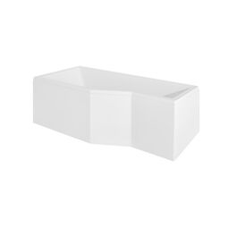 Besco, Integra, BESCO INTEGRA 170 KABINO-WANNA LEWA 170X75 (#WAI-170-PL) 