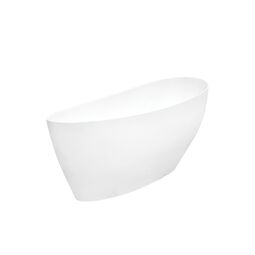 Besco, Keya, BESCO KEYA 165 WANNA WOLNOSTOJĄCA + KLIK-KLAK CHROM 165X70 (WAM-165-KKC) 