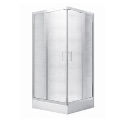 Besco, Modern, BESCO MODERN 90 KABINA KWADRATOWA SZKŁO GRAFITOWE 90X90X165 (MK-90-165-G) 