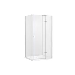 Besco, Pixa, BESCO PIXA 90 P KABINA KWADRATOWA PRAWA SZKŁO PRZEJRZYSTE 90X90X195 (PKP-90-195C) 