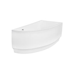 Besco, Praktika, BESCO PRAKTIKA 140 P WANNA ASYMETRYCZNA PRAWA 140X70 (#WAP-140-NP) 