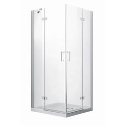 Besco, Viva, BESCO VIVA 80 KABINA KWADRATOWA SZKŁO PRZEJRZYSTE 80X80X195 (VK-80-195-C) 