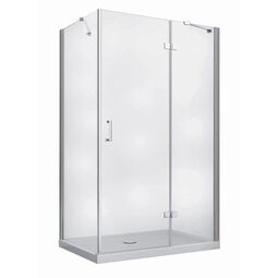 Besco, Viva, BESCO VIVA 120 P KABINA PROSTOKĄTNA PRAWA SZKŁO PRZEJRZYSTE 120X80X195 (VPP-128-195C) 