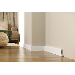 Premium Floor, Listwy, PREMIUM FLOOR DUROFIT LISTWA PODŁOGOWA BIAŁA (PF060) 240X6X1.5 