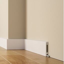 Premium Floor, Listwy, PREMIUM FLOOR DUROFIT LISTWA PODŁOGOWA BIAŁA (PF100) 240X10X1.5 