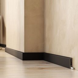 Premium Floor, Listwy, PREMIUM FLOOR DUROFIT LISTWA PODŁOGOWA CZARNA (PF060B) 240X6X1.5 