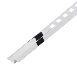 Profil Design, Pd Elit, PROFIL DESIGN PD ELIT LEWA SREBRNE LUSTRO LISTWA BRODZIKOWA PRZYŚCIENNA 120 CM 