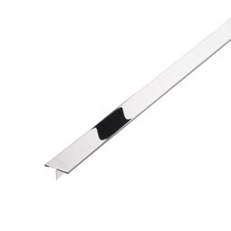 Profil Design, Pd Elit, PROFIL DESIGN PD ELIT T20 MM SREBRNE LUSTRO LISTWA PODŁOGOWA 270 CM 