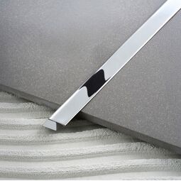 Profil Design, Pd Elit, PROFIL DESIGN PD ELIT TYP Z SREBRNE LUSTRO LISTWA PODŁOGOWA 10X20X270 CM 