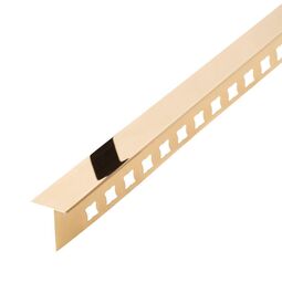 Profil Design, Pd Elit, PROFIL DESIGN PD GOLD LEWA ZŁOTE LUSTRO LISTWA BRODZIKOWA KRAWĘDZIOWA 120 CM 