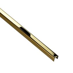 Profil Design, Pd Gold, PROFIL DESIGN PD GOLD 10 MM STAL POLEROWANA LUSTRO 270 CM 