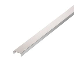Profil Design, Pd Satyna, PROFIL DESIGN PD SATYNA TYP U 20 MM SREBRNA SATYNA 270 CM 