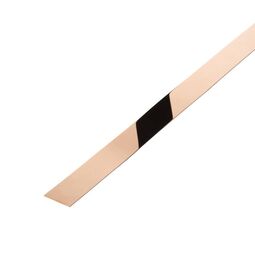 Profil Design, Płaskowniki, PROFIL DESIGN PD P COOPER 20 MM MIEDZIANE LUSTRO PŁASKOWNIK 270 CM 